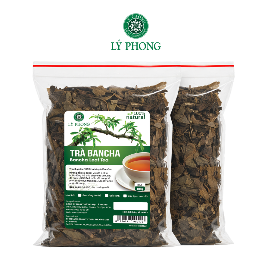 Trà bancha - Bịch 100 gram
